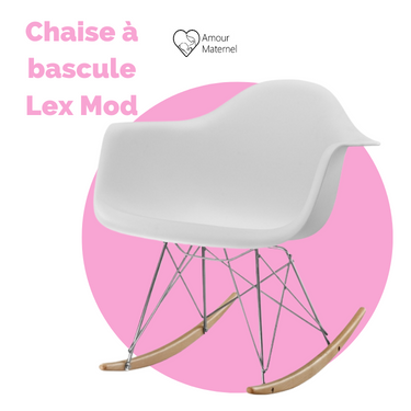 chaise-allaitement-blanche-plastique-pieds-métalliques-Lex-Mod