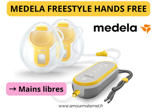 tire lait electrique Medela freestyle hands free